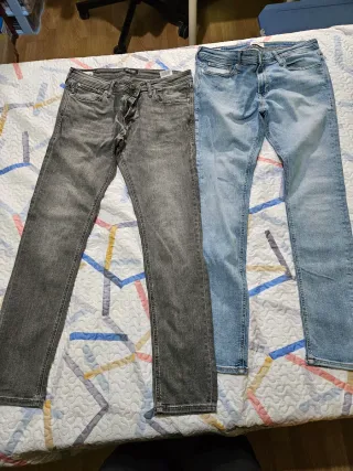 2 Pantalones Jack&Jones Talla 34/32