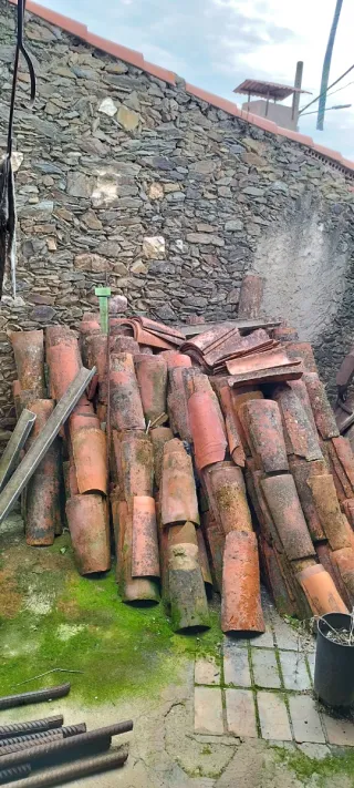 Tejas árabes de arcilla