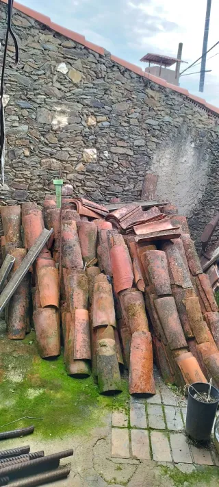 Tejas árabes de arcilla