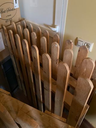 Vallas de palet de madera
