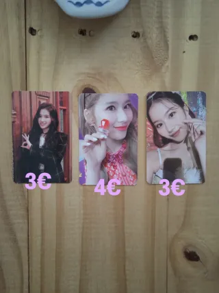 TWICE SANA PHOTOCARDS WTS