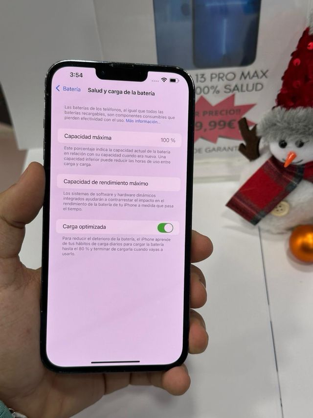 IPHONE 13 PRO MAX 128GB 100% SALUD