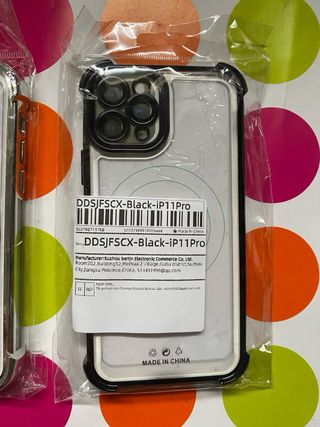 Lote fundas iPhone 11 Pro (Nuevas)