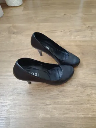 Zapatos de tacón Lodi piel negros talla 36