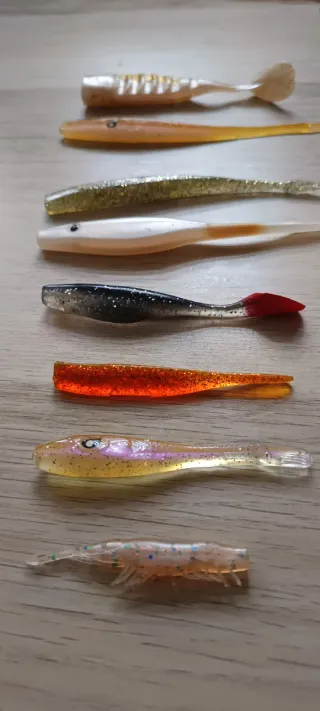 Lote señuelos pesca variados