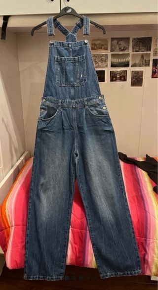 Salopette jeans United Colors of Benetton