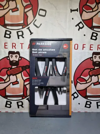 Set 3 Alicates Parkside Performance Nuevos