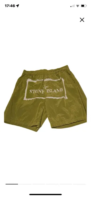 Bañador Stone Island Verde Oliva