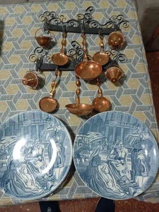 Lote 2 Platos Porcelana Vitoria