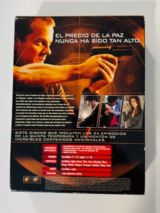 Serie 24 Horas todas las temporadas en DVD