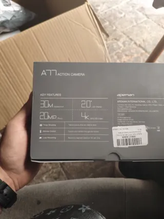 Cámara de Acción Apeman A77 4K