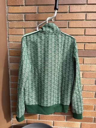 Sudadera Lacoste Verde Cremallera