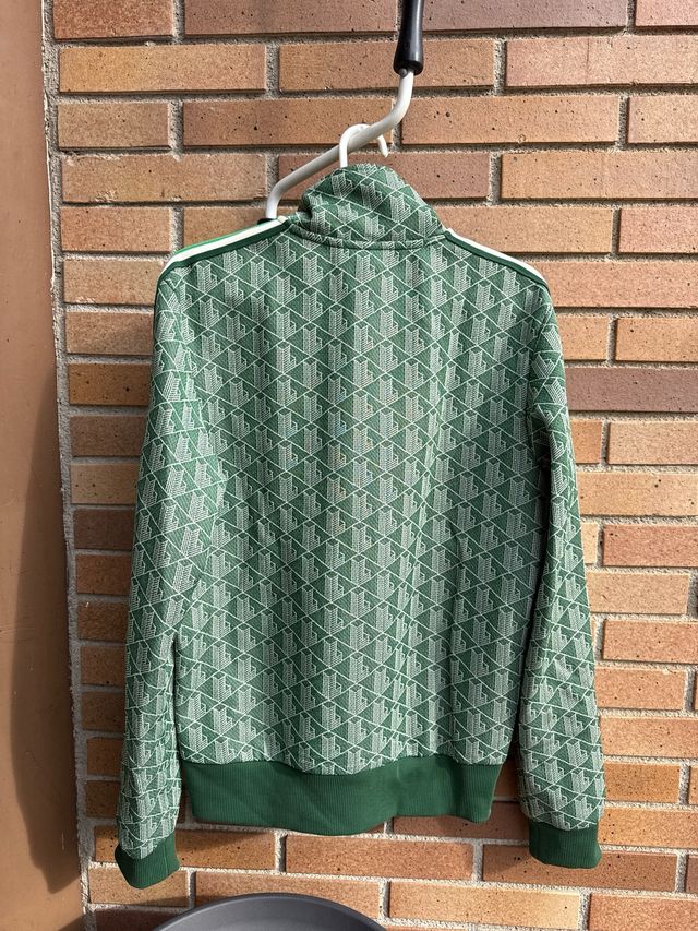 Sudadera Lacoste Verde Cremallera