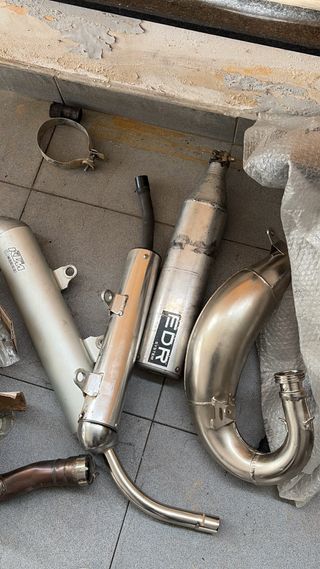 Tubos de escape moto