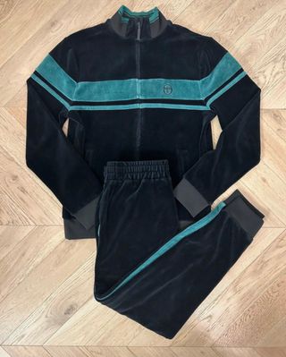 Chándal Sergio Tacchini Negro y Verde