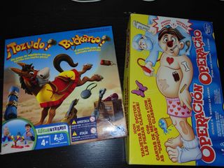 Juego de mesa ¡Tozudo! Buckaroo y Operación