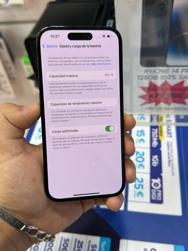 IPHONE 14 PRO 128GB 100% SALUD