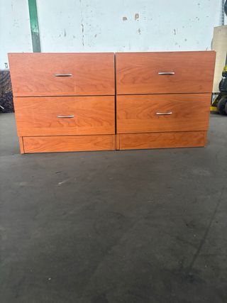 Cajoneras de madera (2 unidades)