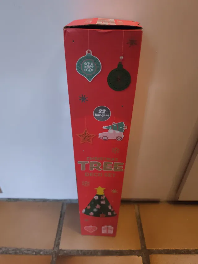 Set Decoración Árbol Navidad Fieltro sin abrir