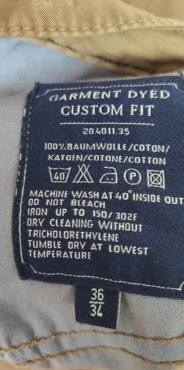 Pantalón de hombre McGregor, color beige.