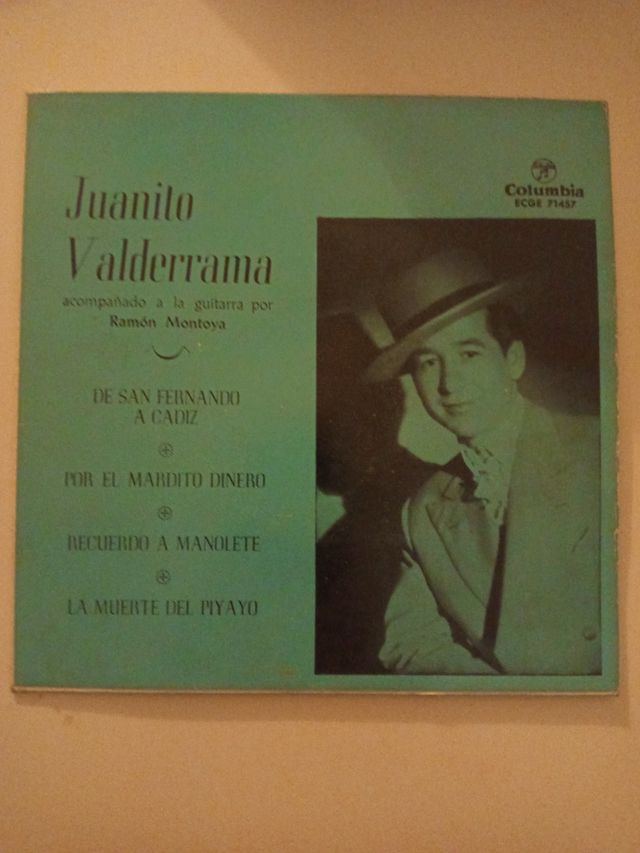 Juanito Valderrama EP Columbia ECGE 71457