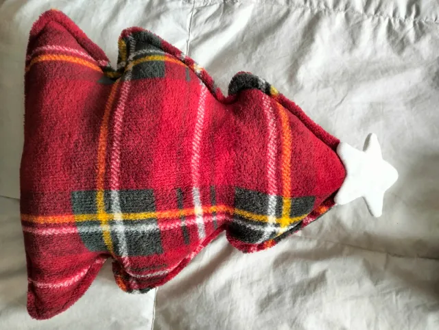 2 Cojines en forma de Árbol Navidad