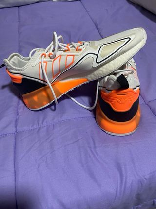 Adidas ZX 2K Boost NMD Naranja Blanco