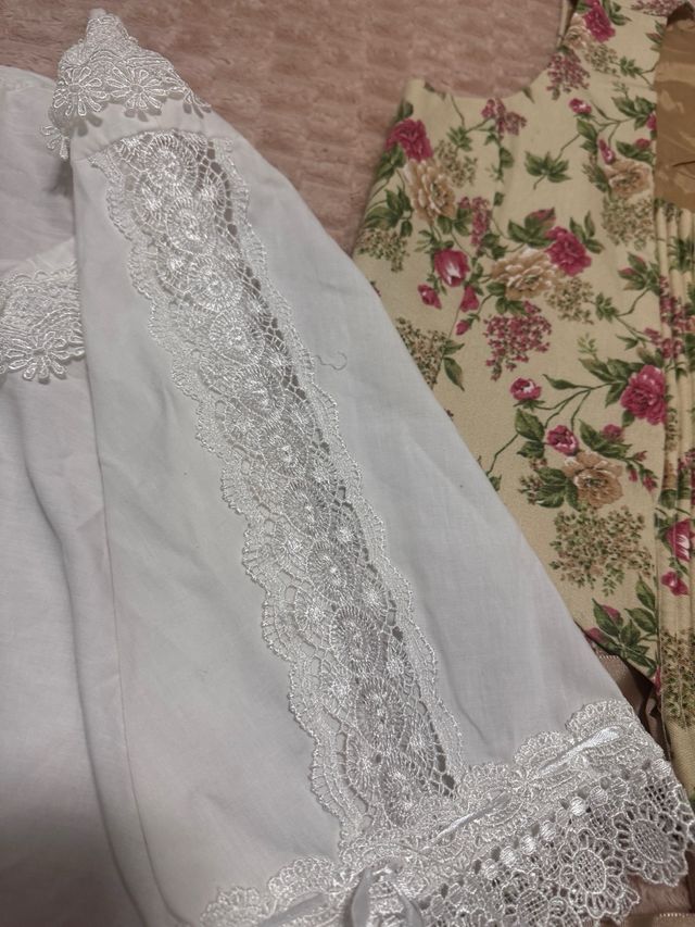 Justillo y camisa de huertana valenciana