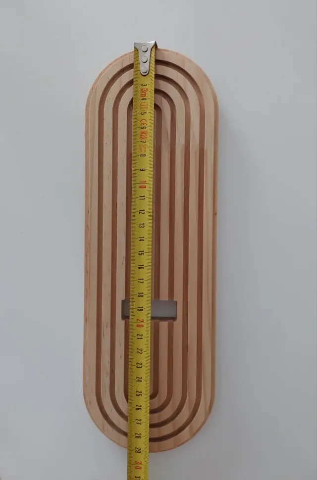 2 piezas de estantes de pared de madera