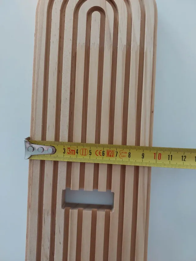 2 piezas de estantes de pared de madera