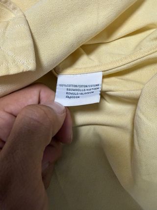 Camisa Polo Ralph Lauren Amarilla