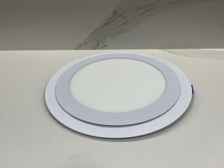 Panel LED redondo blanco