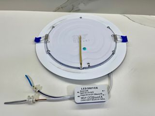 Panel LED redondo blanco