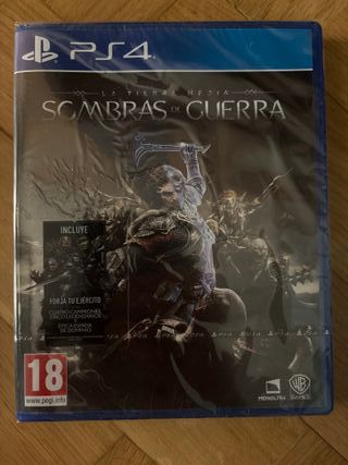 PS4 Sombras de Guerra precintado