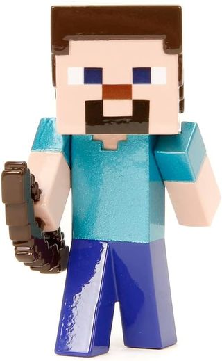 SET DE 4 FIGURAS DE MINECRAFT DE METAL - JADA