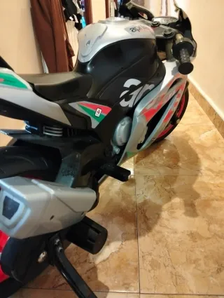 Moto Niño Aprilia Eléctrica