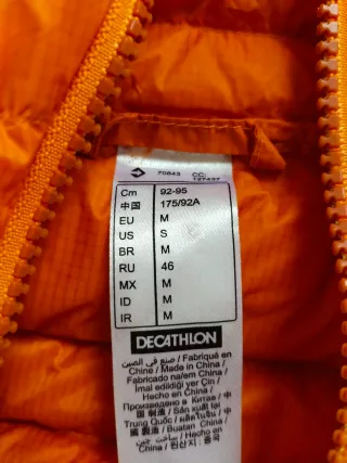 Chaqueta Simond naranja Talla M