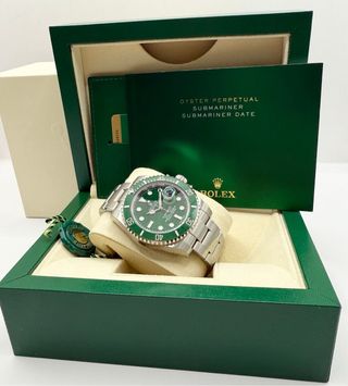 Rolex Submariner Hulk 116610LV NOS full 2015