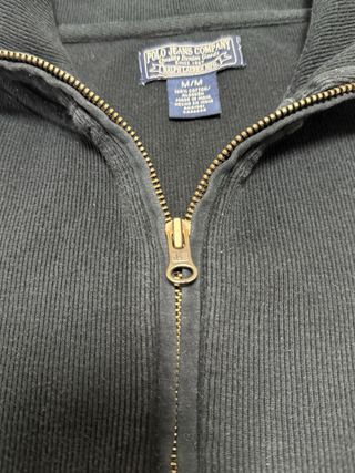 Jersey Polo Ralph Lauren Media Cremallera Azul Tal