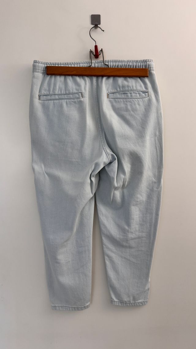 Pantalón jogger denim Zara