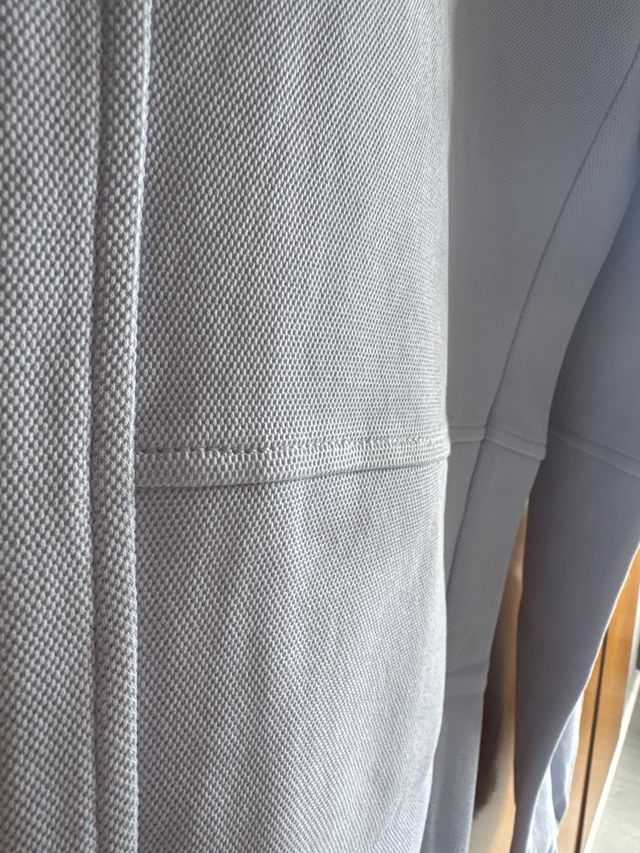 Pantalón sport WOMAN Lacoste piqué azul claro