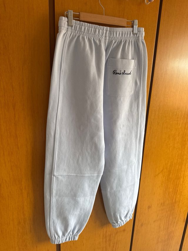 Pantalón sport WOMAN Lacoste piqué azul claro