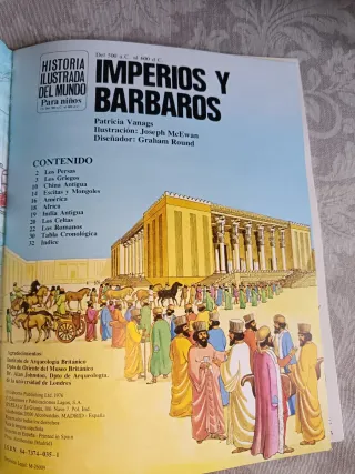 Libros Historia ilustrada del mundo para niños