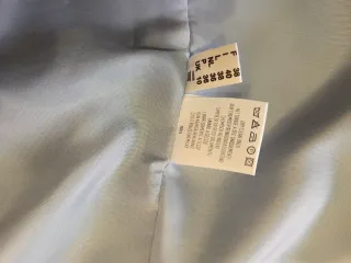 Chaqueta Levita entallada T40 Negra