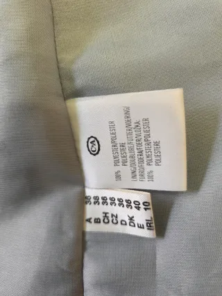 Chaqueta Levita entallada T40 Negra