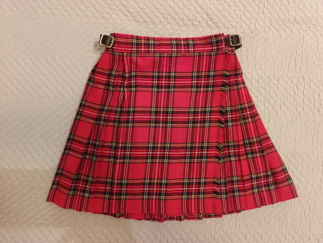 Falda escocesa niña talla 8