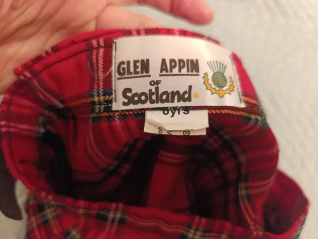 Falda escocesa niña talla 8