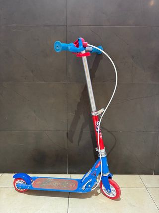 Patinete Oxelo azul y rojo