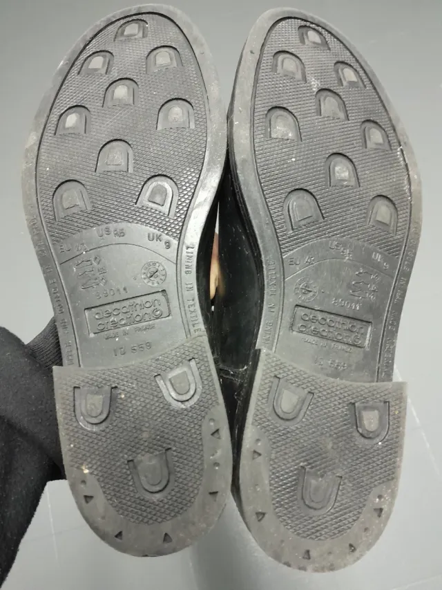 Botas de agua negras