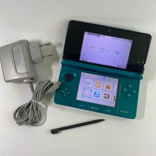 Nintendo 3DS Verde Acqua con accessori